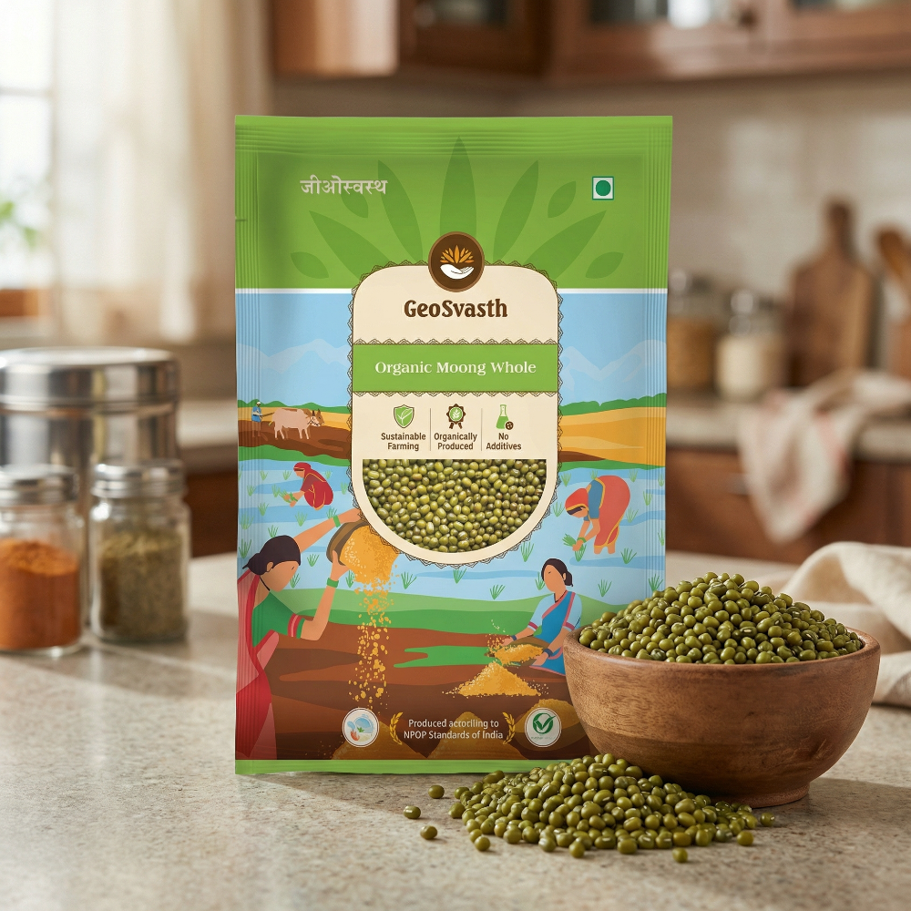 Organic Moong Dal Whole
