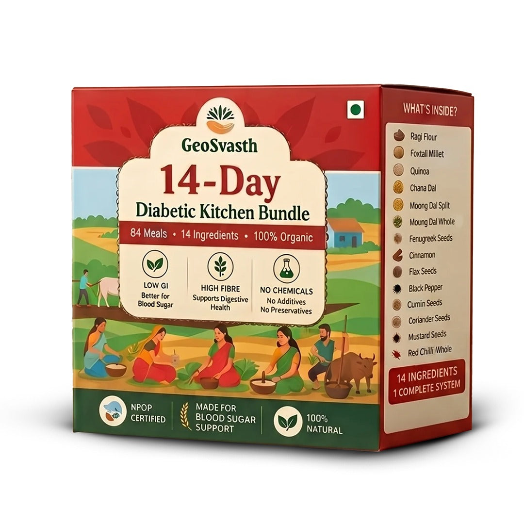 GeoSvasth's 14-Days Diabetic Kitchen Bundle