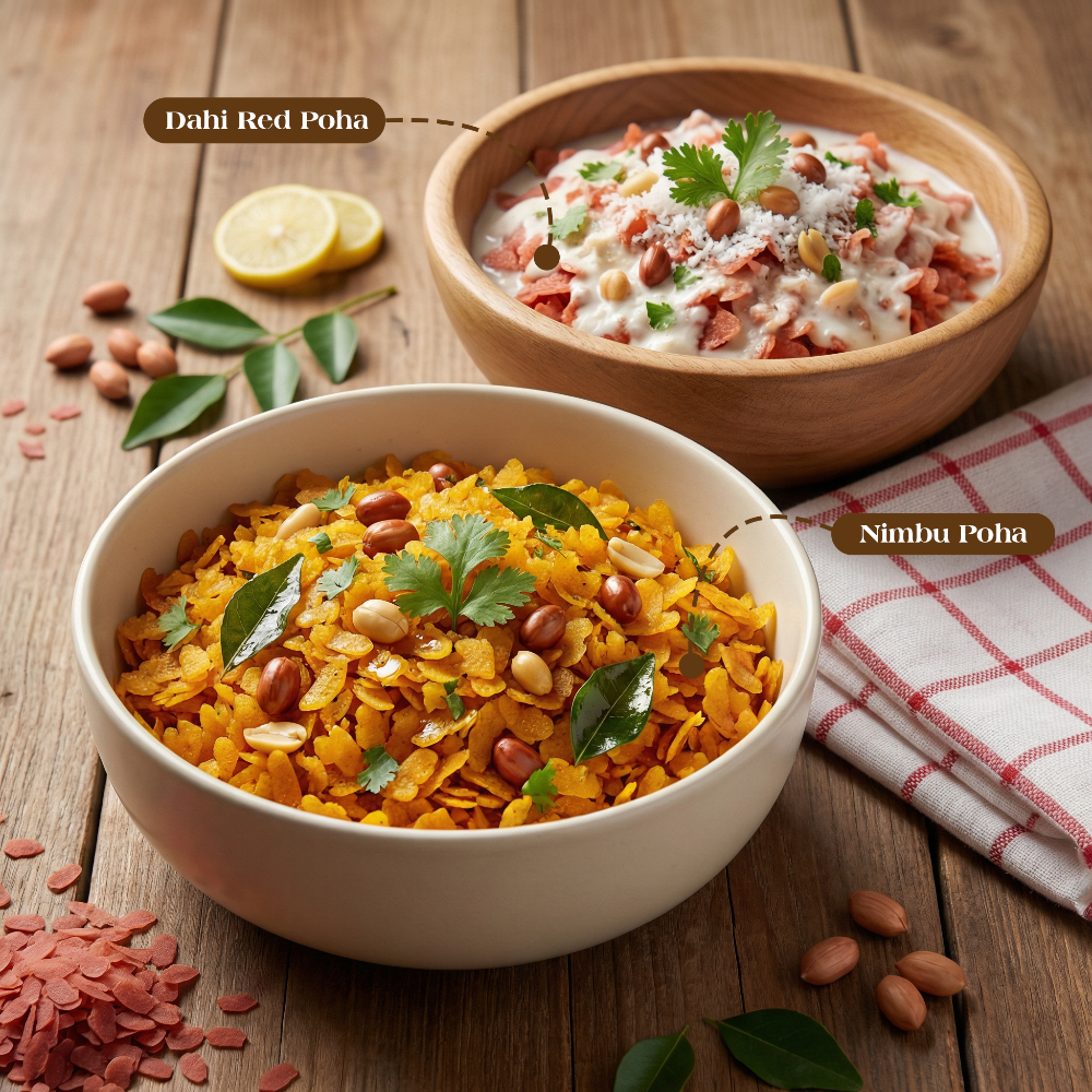 Organic Red Poha