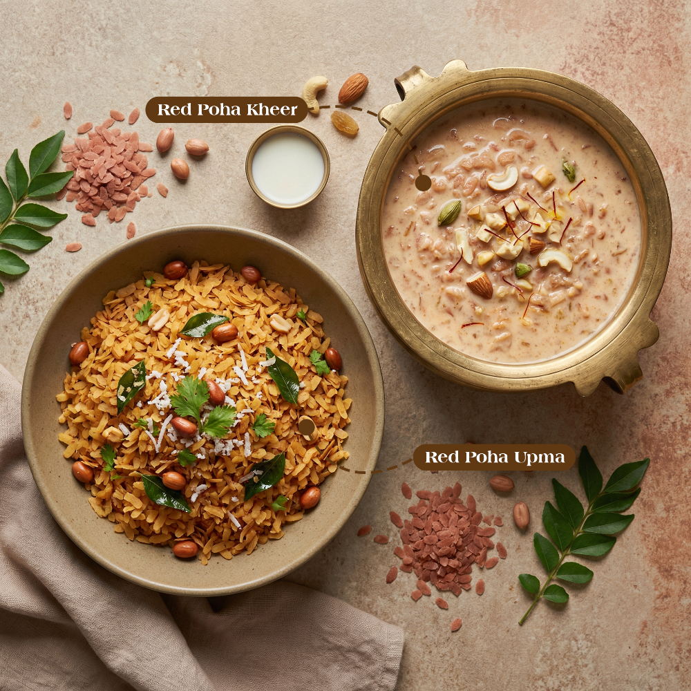 Organic Red Poha