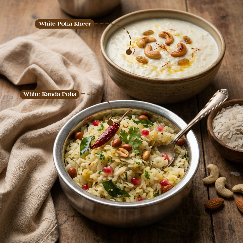 Organic White Poha